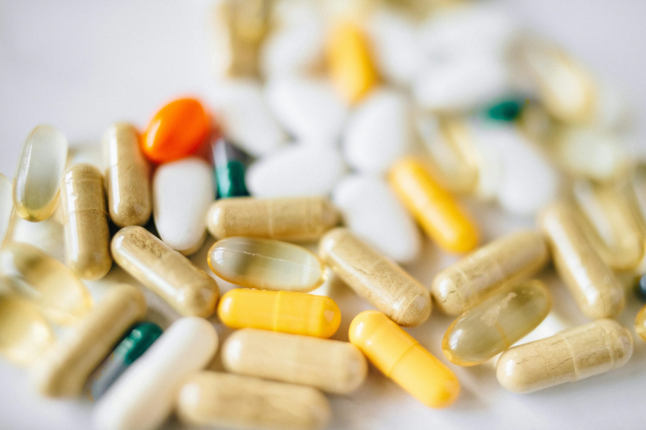 Magnesium supplements in capsule form used for nutritional support